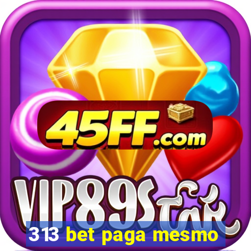 313 bet paga mesmo